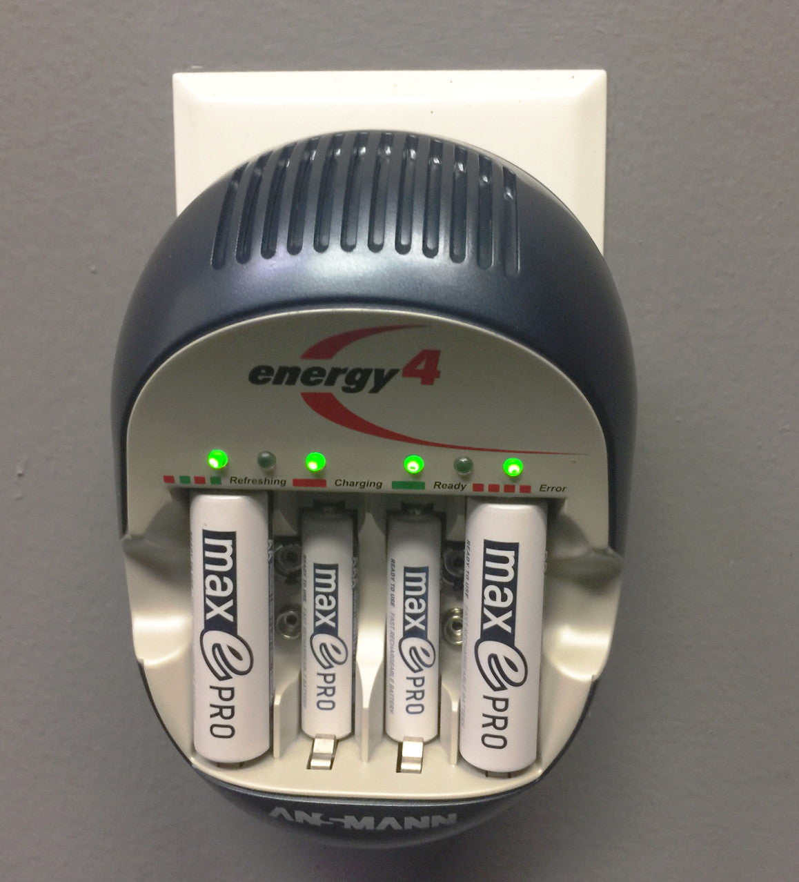 Ansmann Energy 4 Battery Charger Ultimate Personal Charger