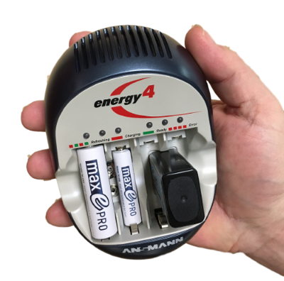 Ansmann Energy 4 Battery Charger Ultimate Personal Charger