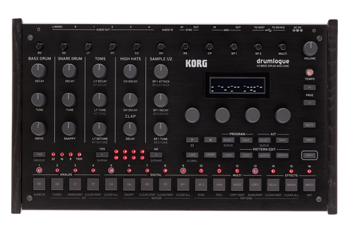 Korg Drumlogue Hybrid Drum Machine open box