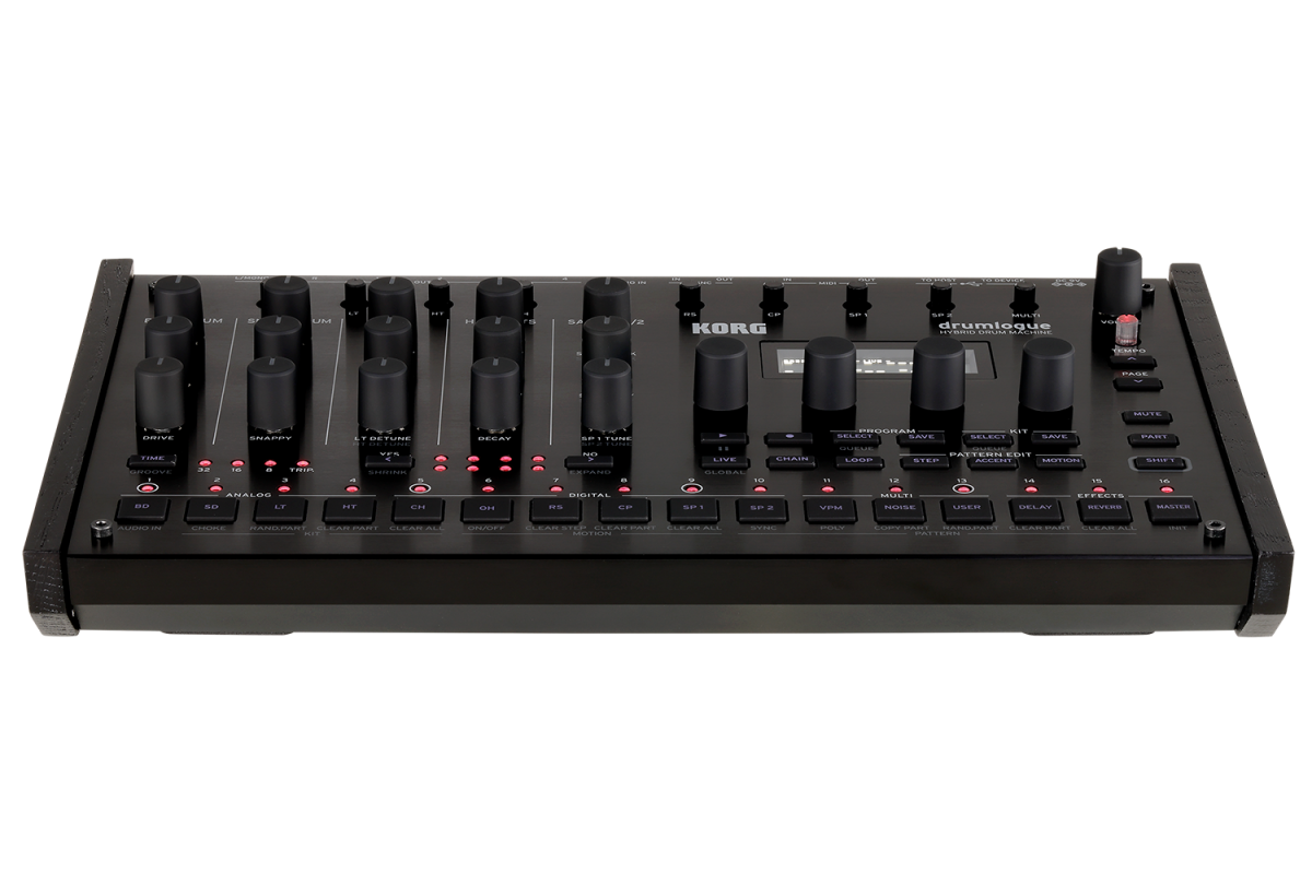Korg Drumlogue Hybrid Drum Machine open box
