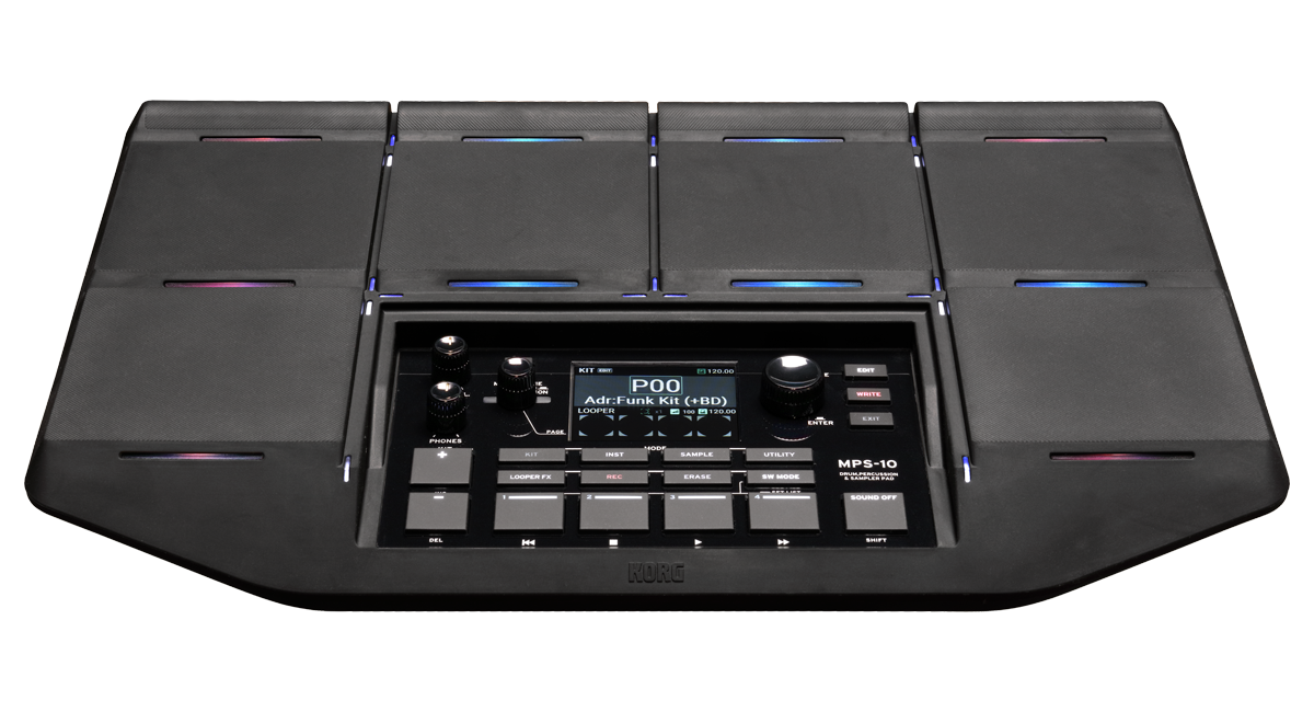 Korg MPS-10 Drum Percussion and Sampler Pad
