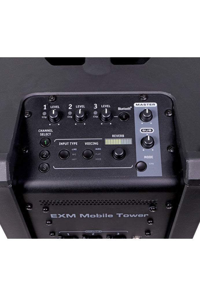 Yorkville EXM Mobile Tower Battery Powered PA System