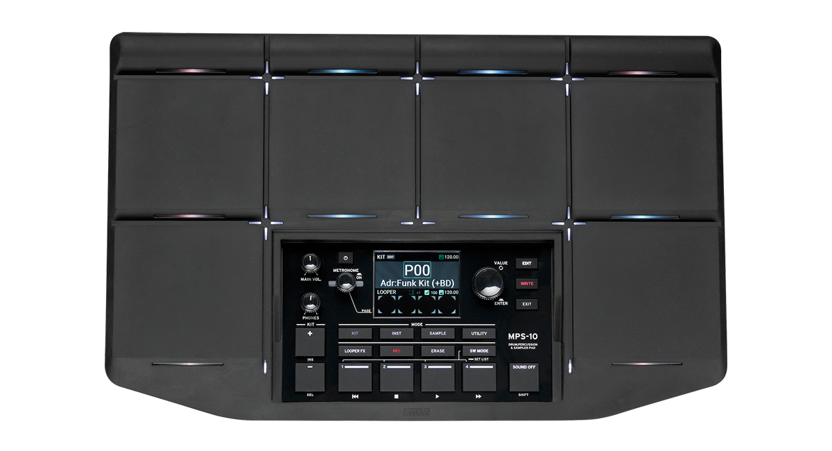 Korg MPS-10 Drum Percussion and Sampler Pad