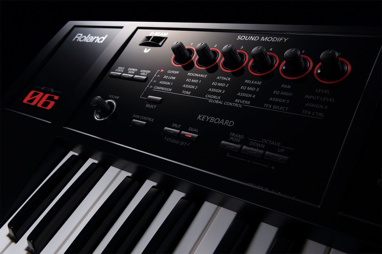 Roland FA-06 61 key Music Keyboard Workstation