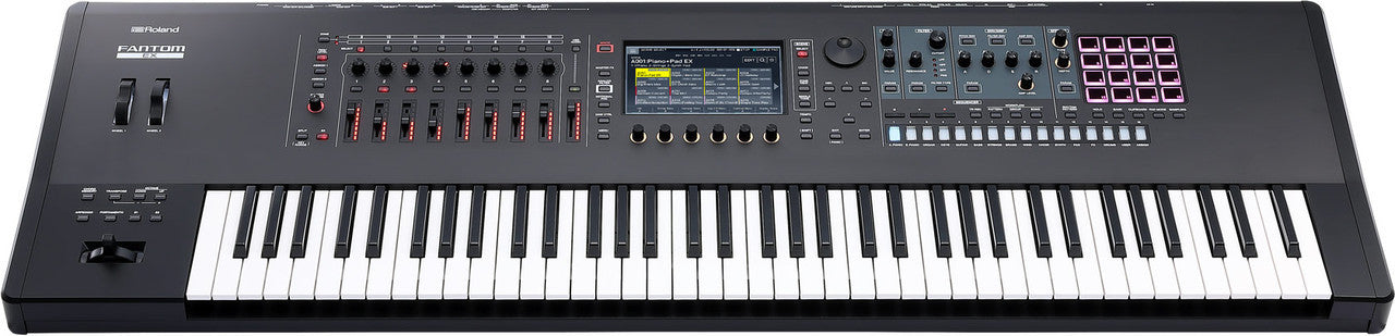 Roland FANTOM 7 EX Synthesizer Keyboard workstation demo