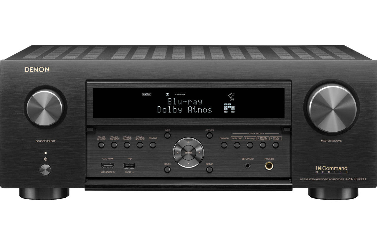 Denon AVR-X6700H Home theater receiver