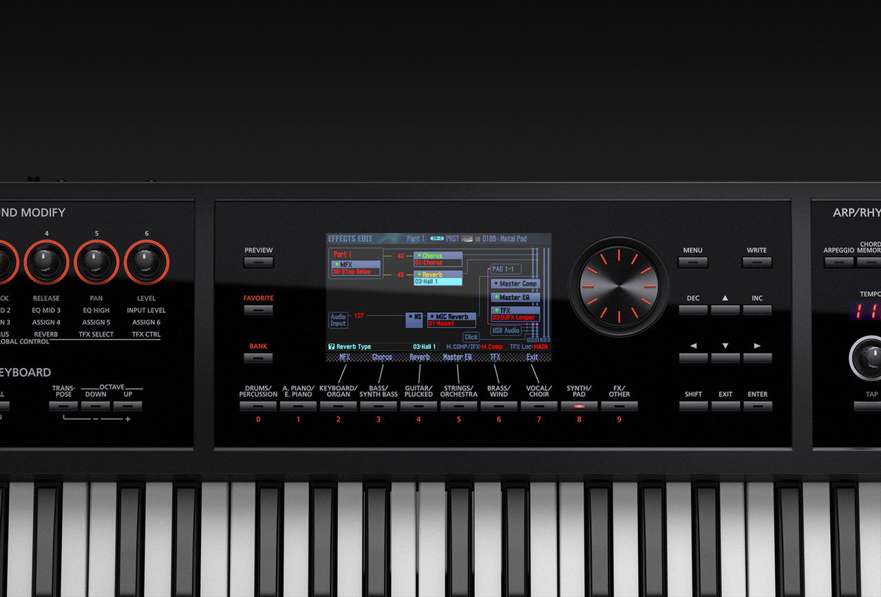 Roland FA-07 76 Key Music Synthesizer Workstation