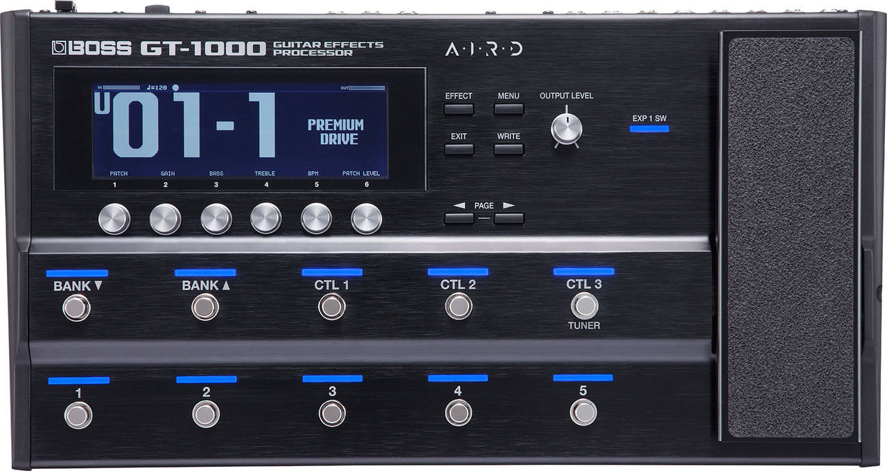 Boss GT-1000 Multi guitar effects processor pedal