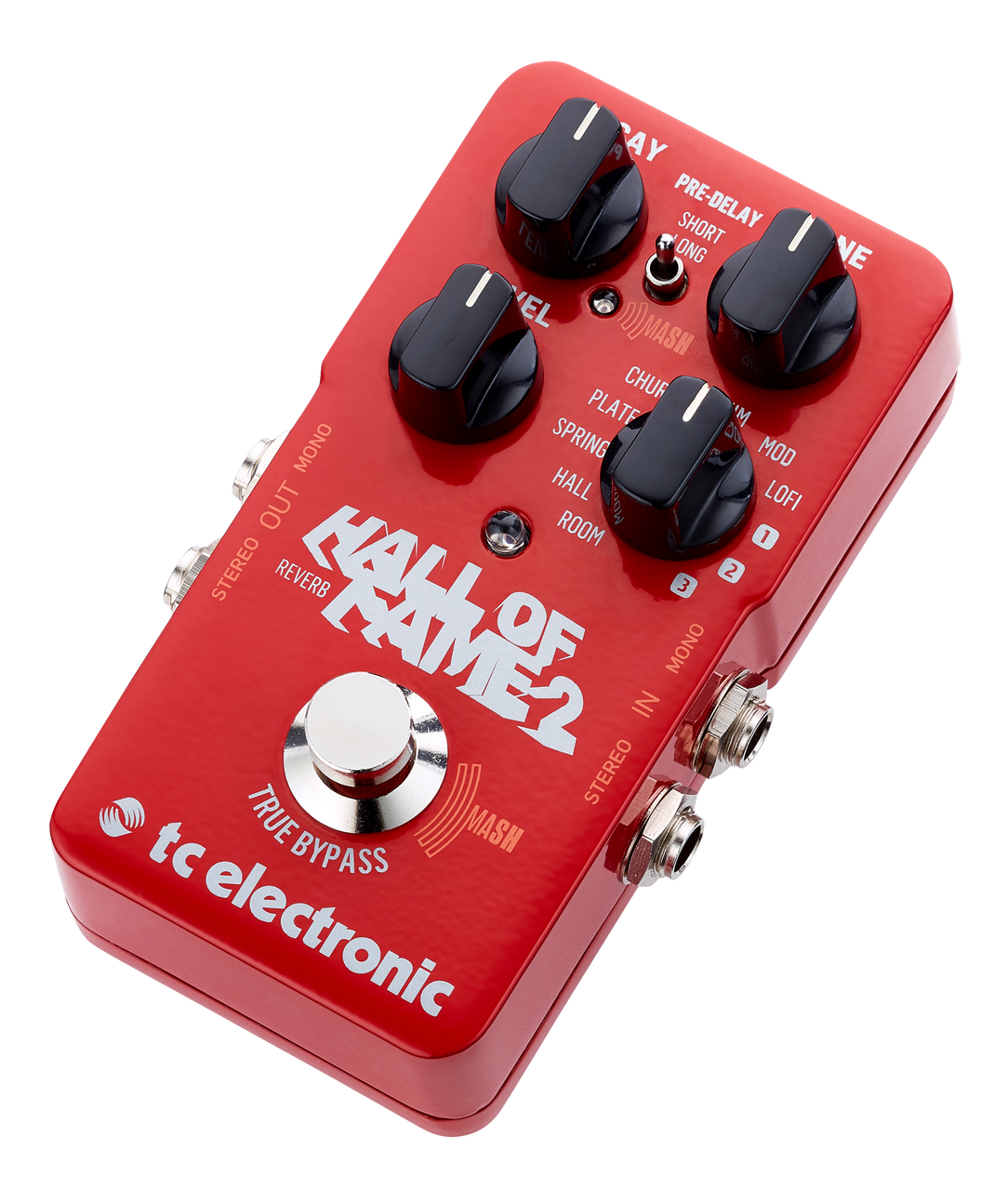 TC Electronics Hall of Fame 2 reverb guitar effects pedal