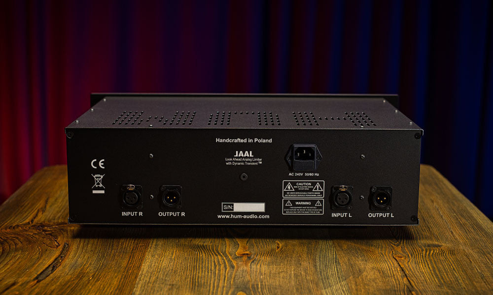 HUM Audio LAAL Look Ahead Analogue Limiter open box