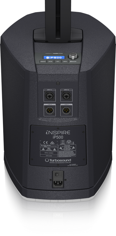 Turbosound iNSPIRE iP500 Powered Column Loudspeaker with 8" Subwoofer