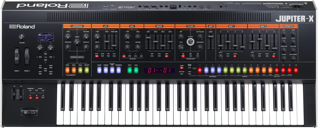 Roland Jupiter-X Synthesizer Keyboard