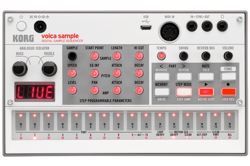 Korg Volca Sample 2 Digital Sample Sequencer open box
