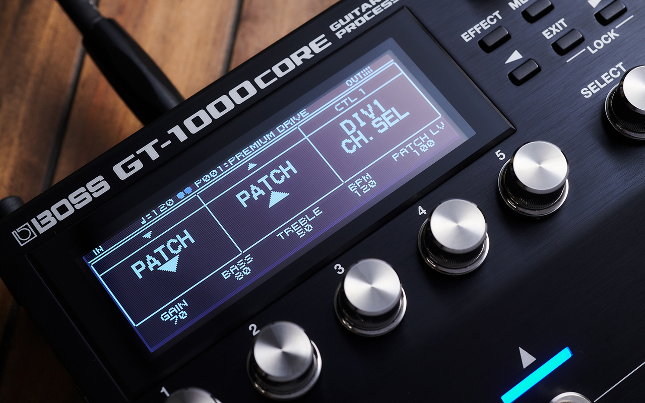 Boss Gt-1000CORE Multi-Effects Processor Guitar Pedal
