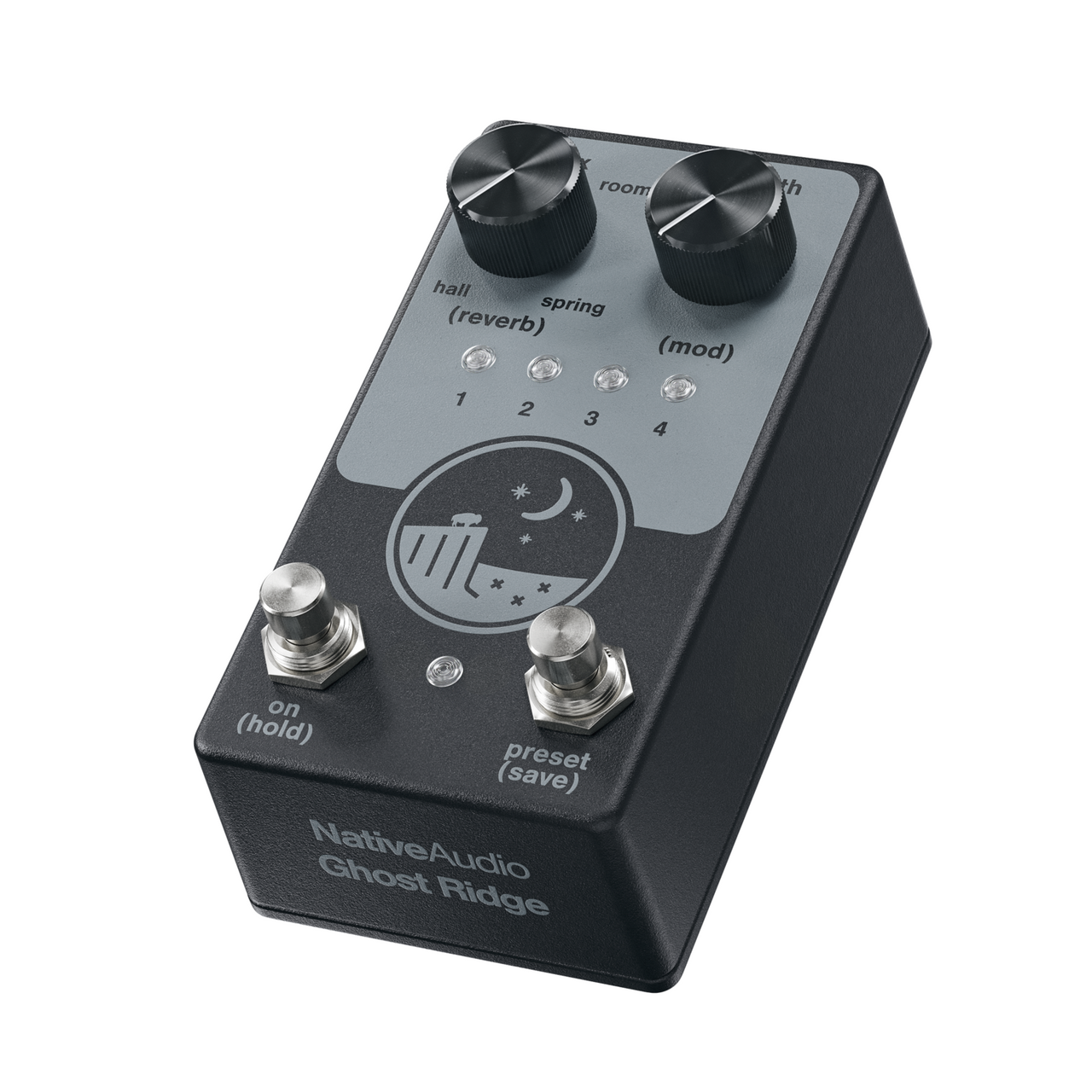 NativeAudio Ghost Ridge V1.5 Multi-Reverb Guitar Pedal