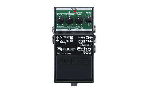 Boss RE-2 Space Echo Delay and Reverb Effects guitar Pedal