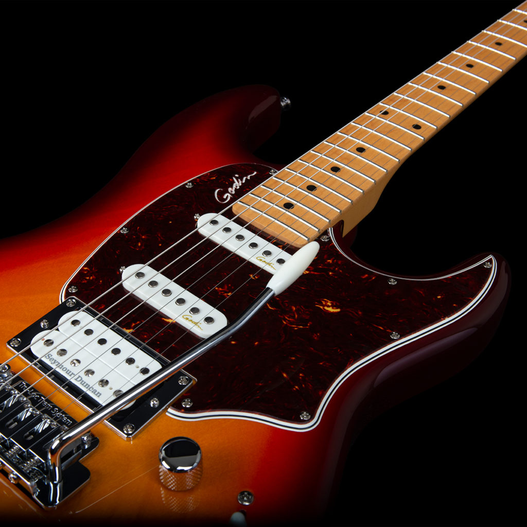 Godin Session LTD Cherry Burst HG MN 047680 Electric Guitar