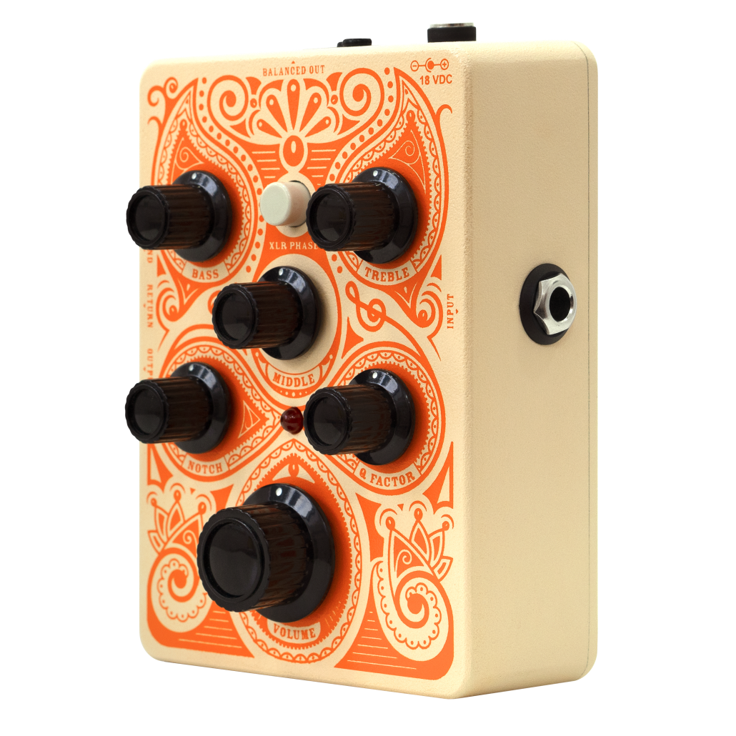 Orange Acoustic guitar Pedal