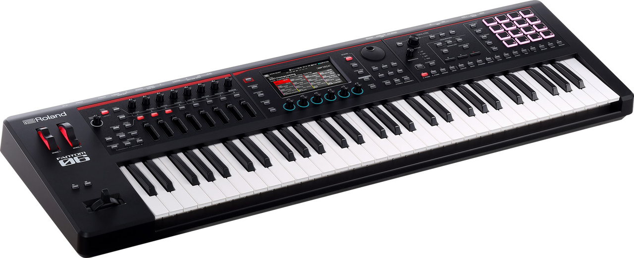 Roland FANTOM-06 Music Workstation Keyboard 61 note demo