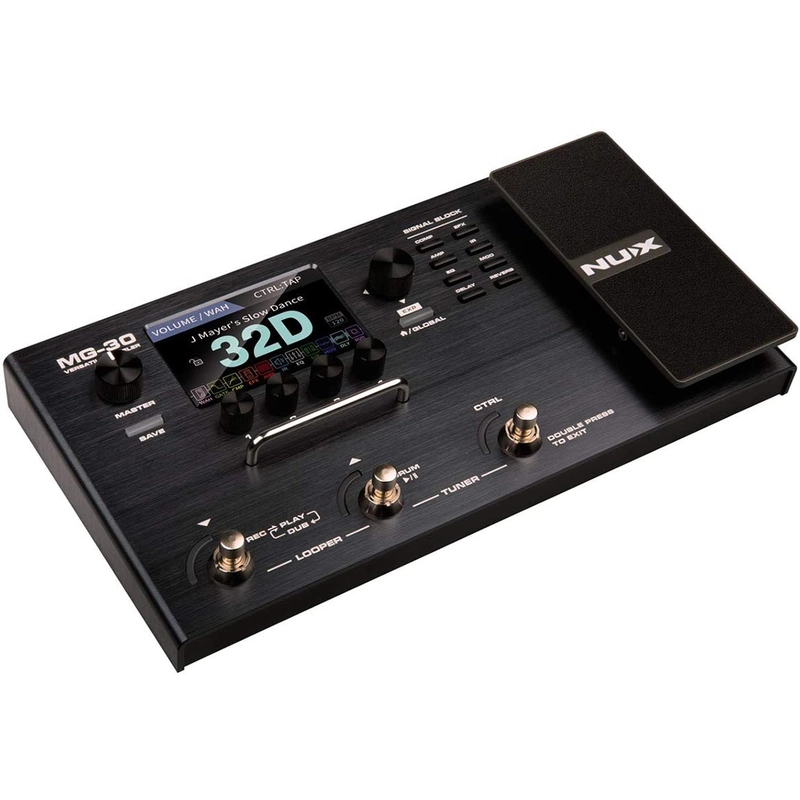 NuX Effects MG-30 Guitar Modeling Floorboard Processor Pedal
