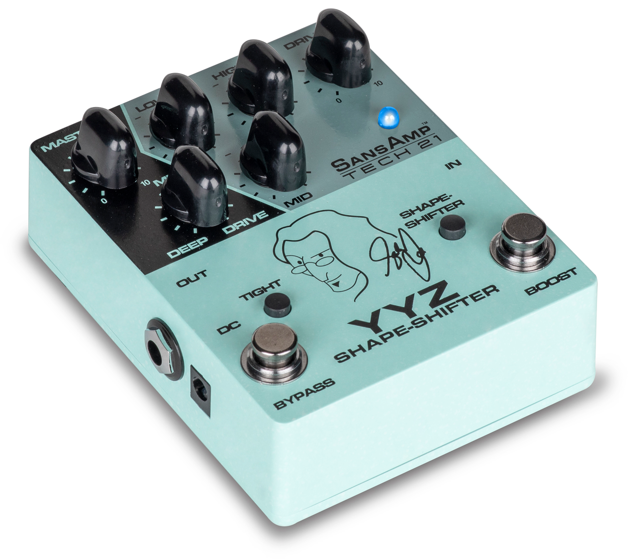 Tech 21 YYZ Geddy Lee Shape-shifter Signature SansAmp Pedal