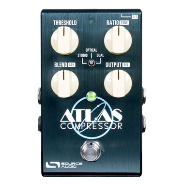 Source Audio SA252 One Series Atlas Compressor guitar pedal