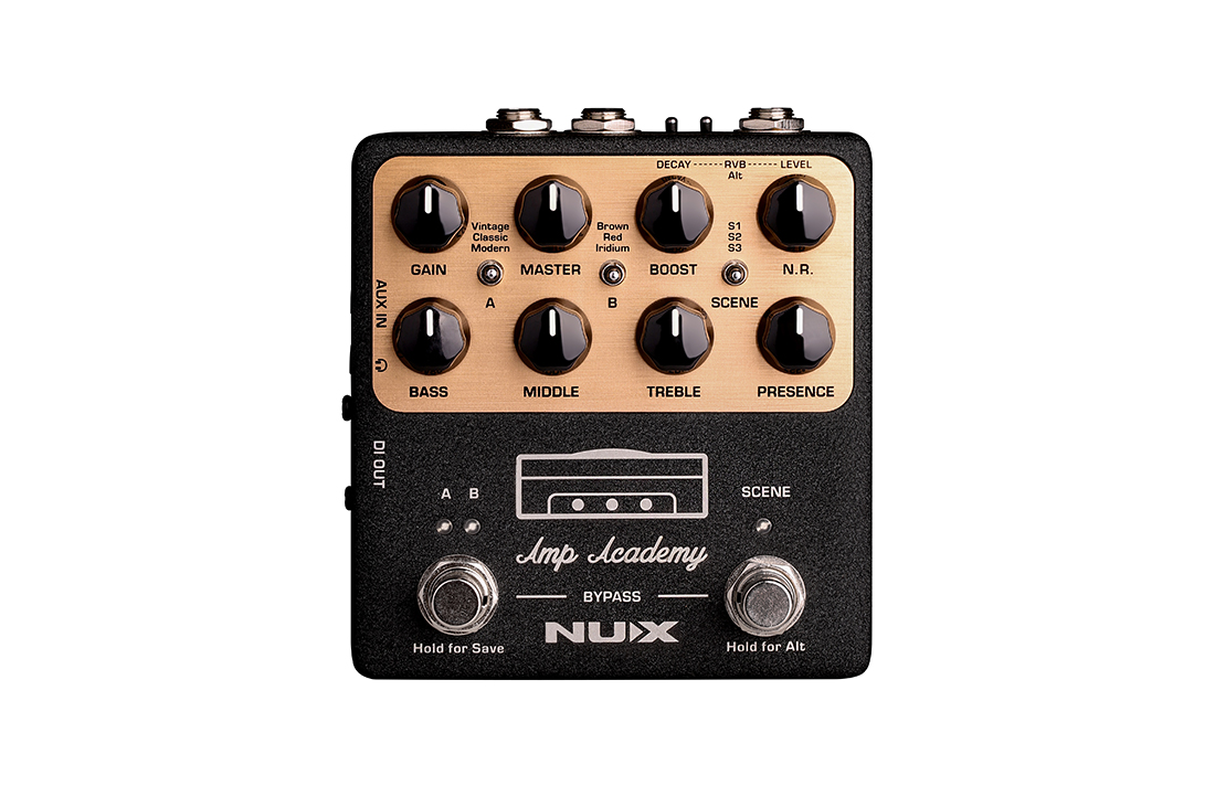 NUX NGS-6 Amp academy amp modeler with IRs & effects pedal open box