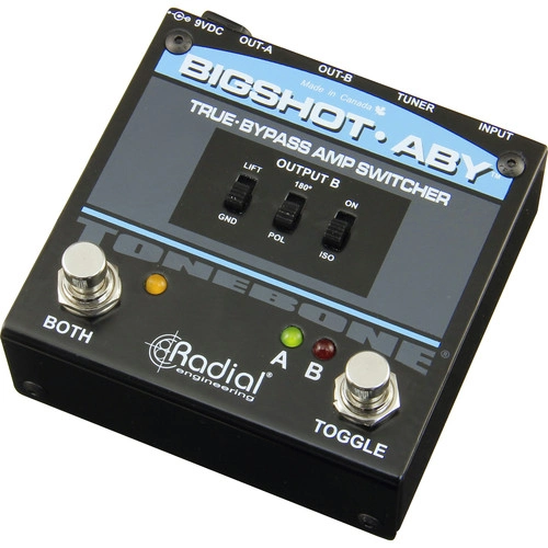 Radial Engineering BigShot ABY True-Bypass Amplifier Switcher with Tuner Out