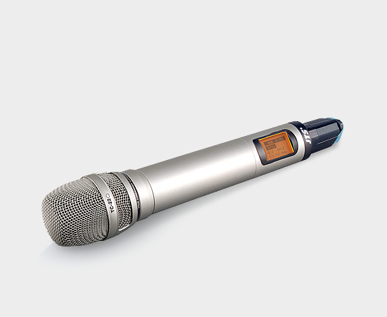 JTS R-4 4 channel wireless system with 4 JSS-4A condenser microphones