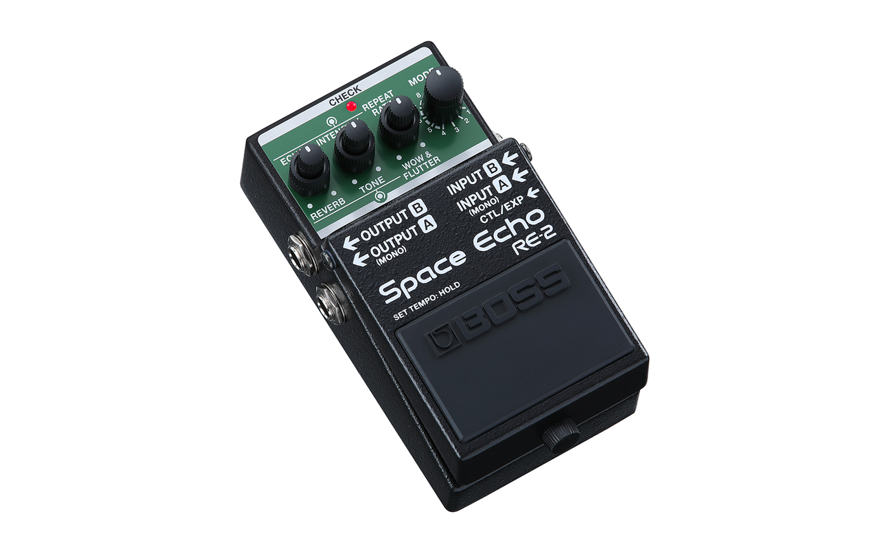 Boss RE-2 Space Echo Delay and Reverb Effects guitar Pedal
