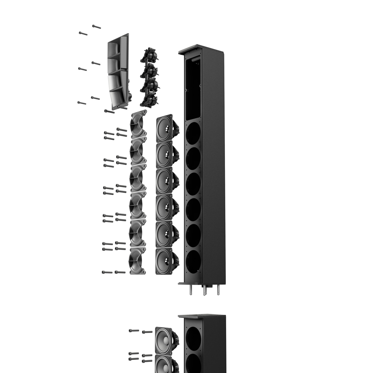 LD Maui 44 G2 15" Powered Column PA system