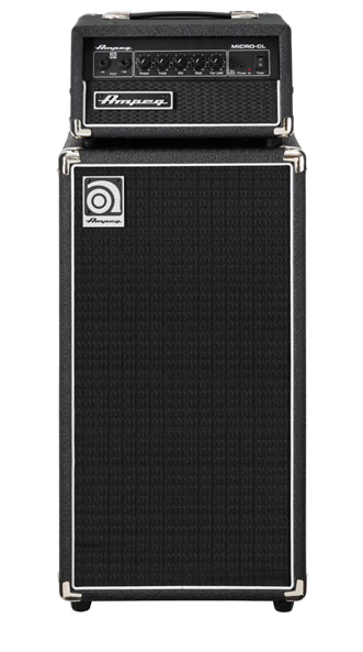Ampeg Micro-CL 2x10" 100-watt Bass Stack amplifier and cabinet