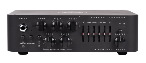 Darkglass Electronics M500V2 Microtubes 500 V2 Bass Amplifier Head refurbished