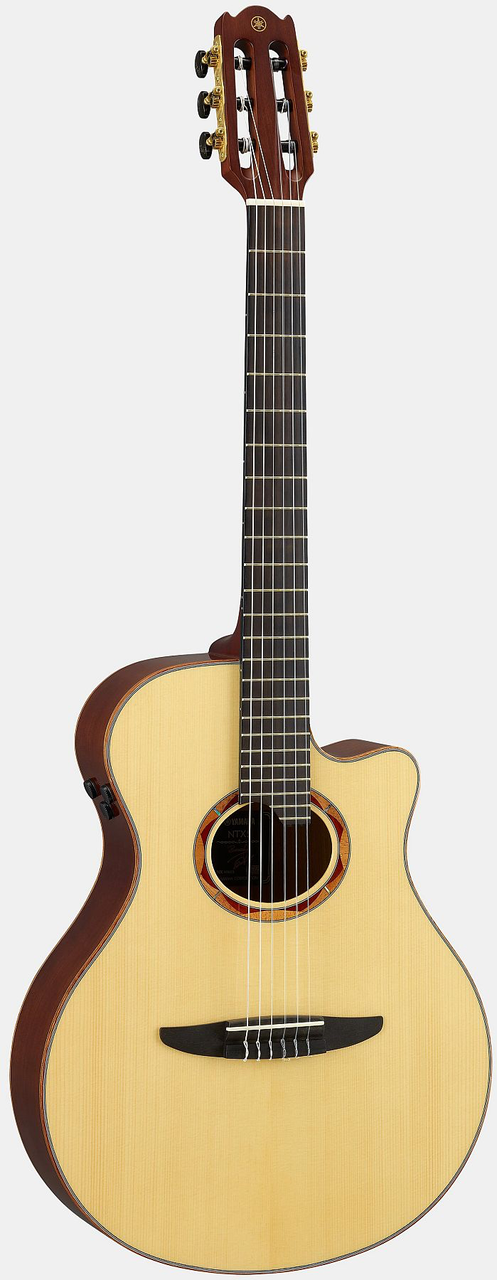 Yamaha NTX5 NT 6 Nylon String RH Acoustic Electric Classical Guitar with Case Natural