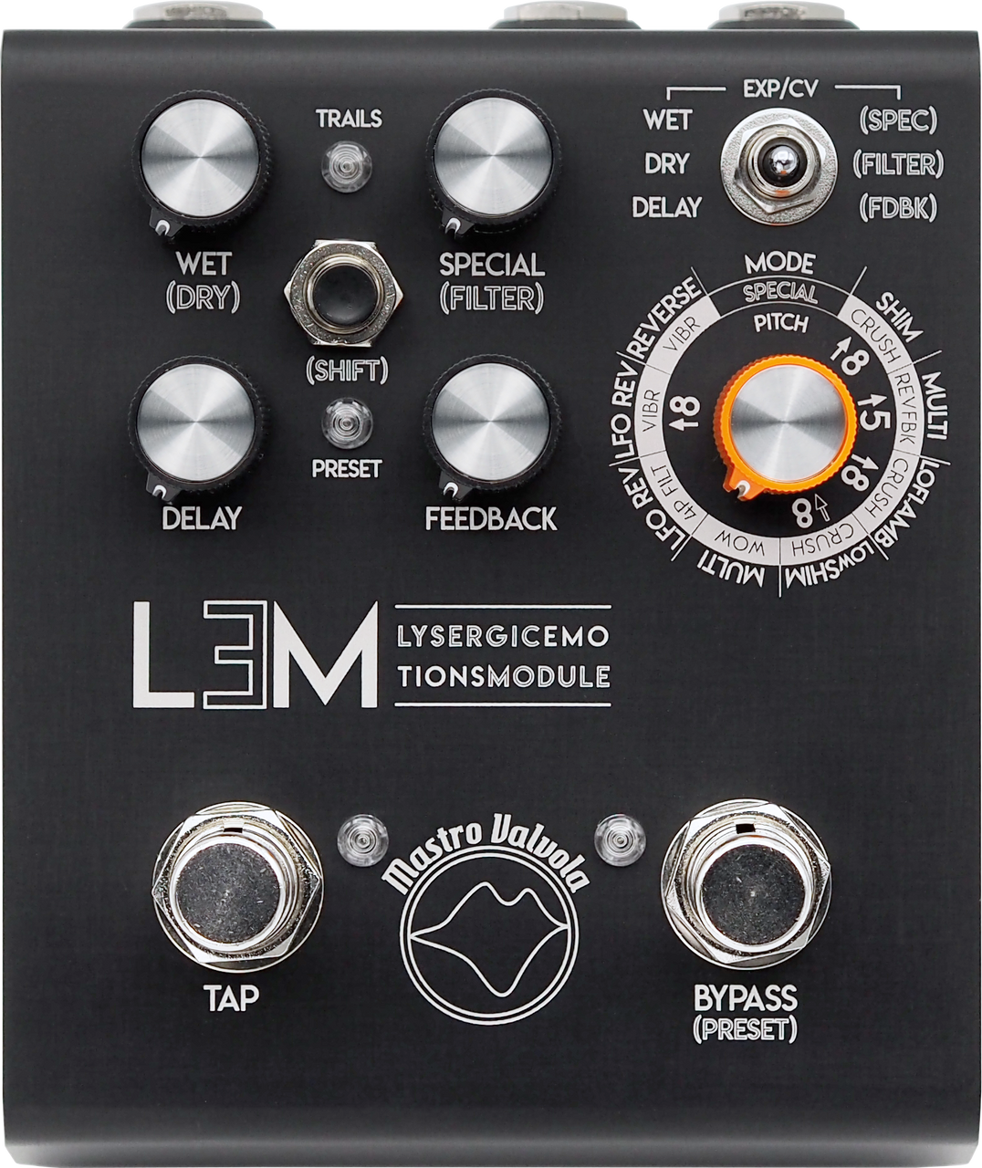 Mastro Valvola Multi-delay guitar pedal LEM lysergic emotions module