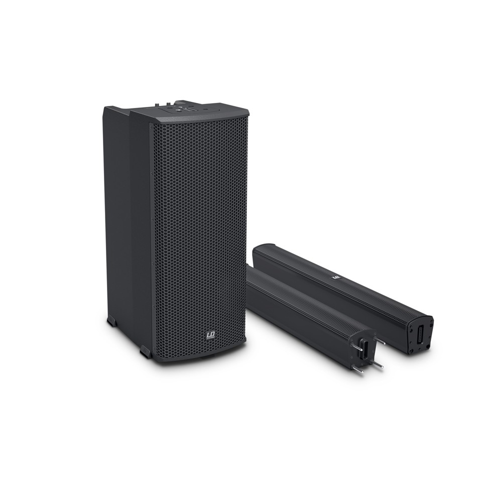 LD MAUI 11 G2 Portable Column PA System with Mixer and Bluetooth black
