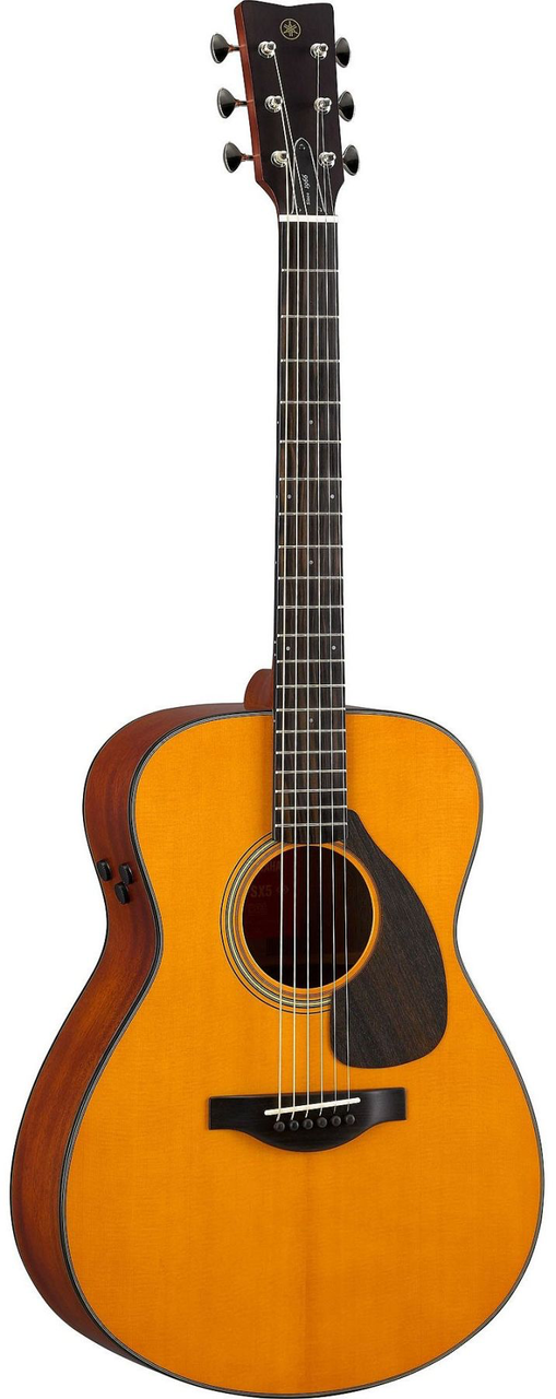 Yamaha FSX5 Red Label Gloss Acoustic Electric Guitar with Hardshell Case Natural
