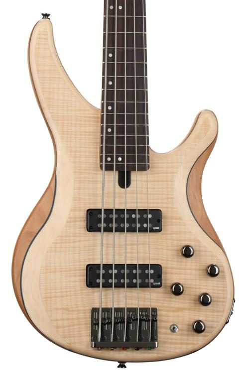 Yamaha TRBX605FM Natural Satin 5 string Electric Bass