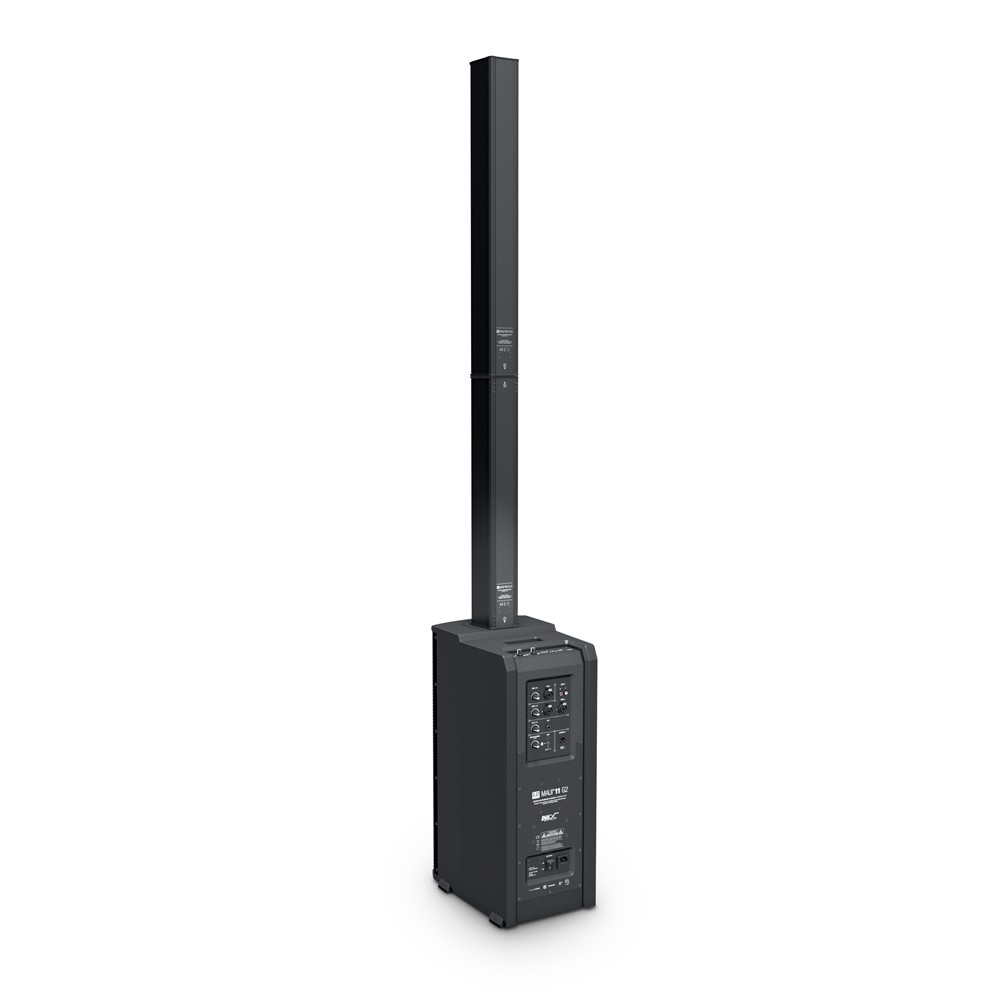 LD MAUI 11 G2 Portable Column PA System with Mixer and Bluetooth black