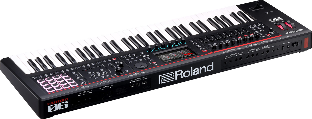 Roland FANTOM-06 Music Workstation Keyboard 61 note demo