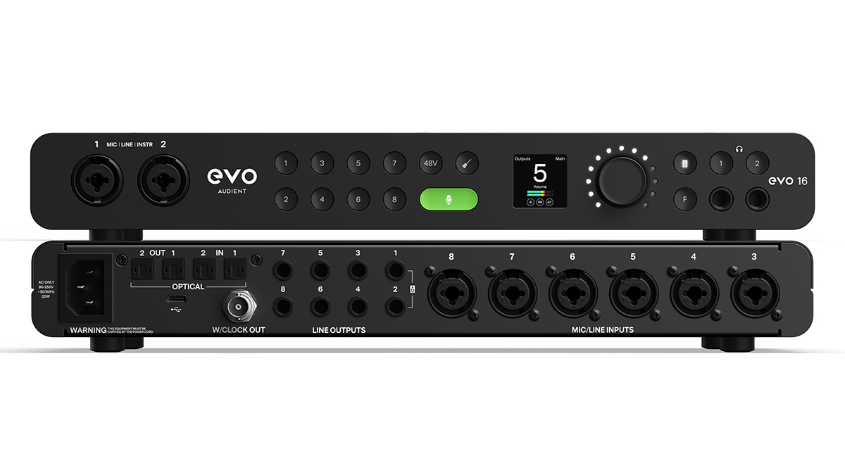 Audient EVO 16 24x24 USB Audio Interface open box