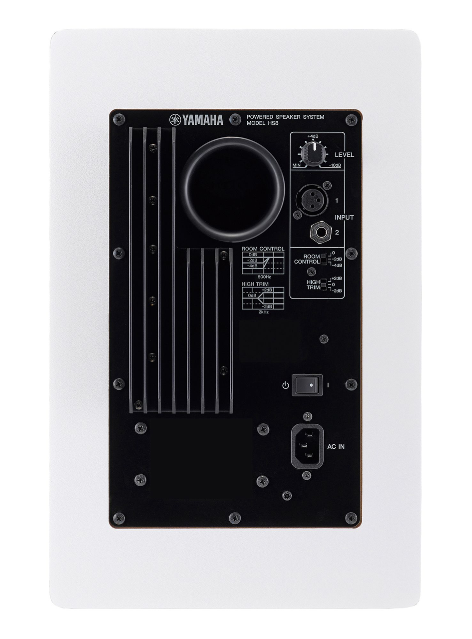 Yamaha HS8W 8" Powered Studio Monitors Pair