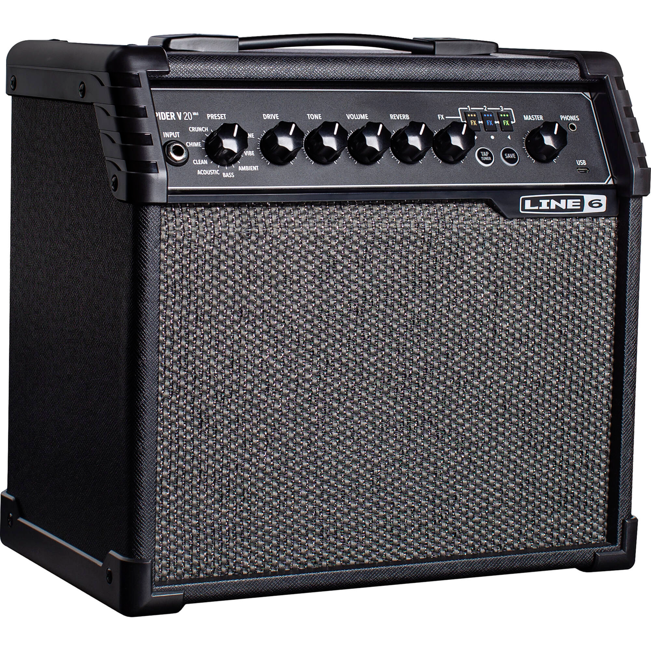Line 6 Spider V 60 MkII 1x10" 60 watt Modeling Combo guitar Amp