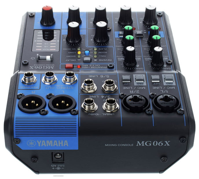 Yamaha MG06X 6 channel Mixer with Effects