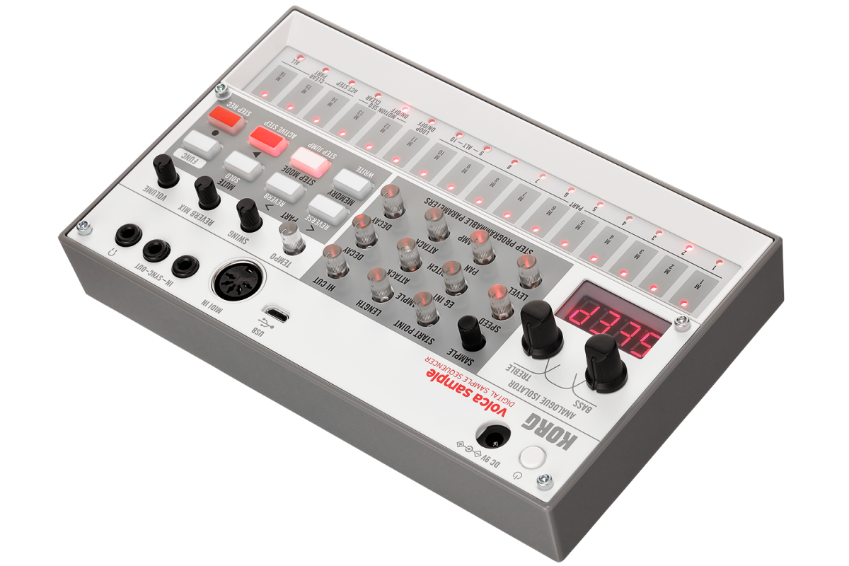Korg Volca Sample 2 Digital Sample Sequencer open box