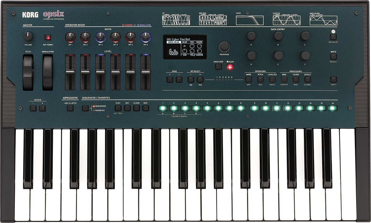Korg opsix Altered FM Synthesizer Keyboard