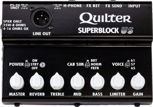 Quilter SuperBlock US Pedalboard Amplifier 25 Watts