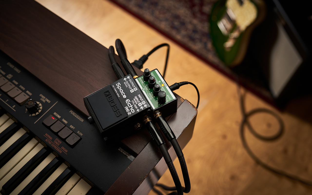 Boss RE-2 Space Echo Delay and Reverb Effects guitar Pedal
