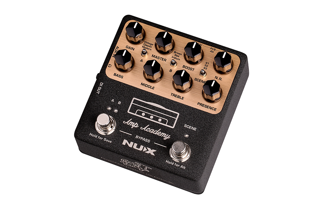NUX NGS-6 Amp academy amp modeler with IRs & effects pedal open box
