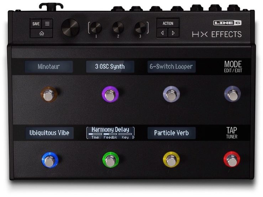 Line 6 HX Effects Guitar Multi-effects Floor Processor open box